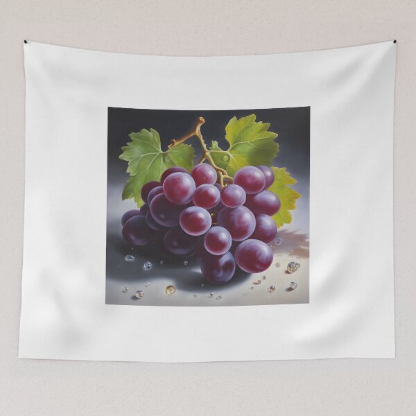 Item preview, grapes 2023 tileartwork designed and sold by tileartwork.