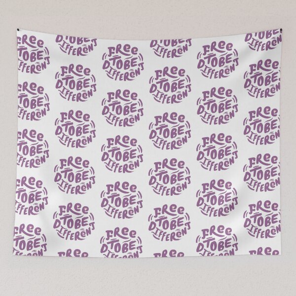 Item preview, Free to be different designed and sold by audhdmuslimah.