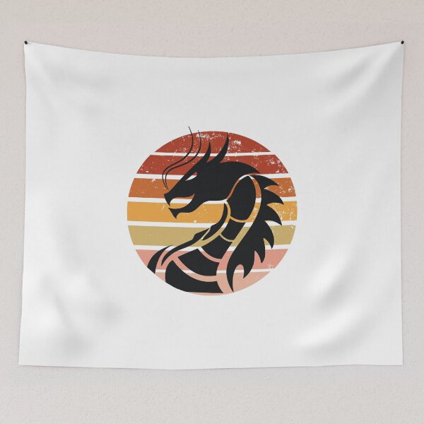 Item preview, Retro Chinese Dragon Head - Traditional Dragon Head, Gift for Dragon Lover designed and sold by AITeeGenius.