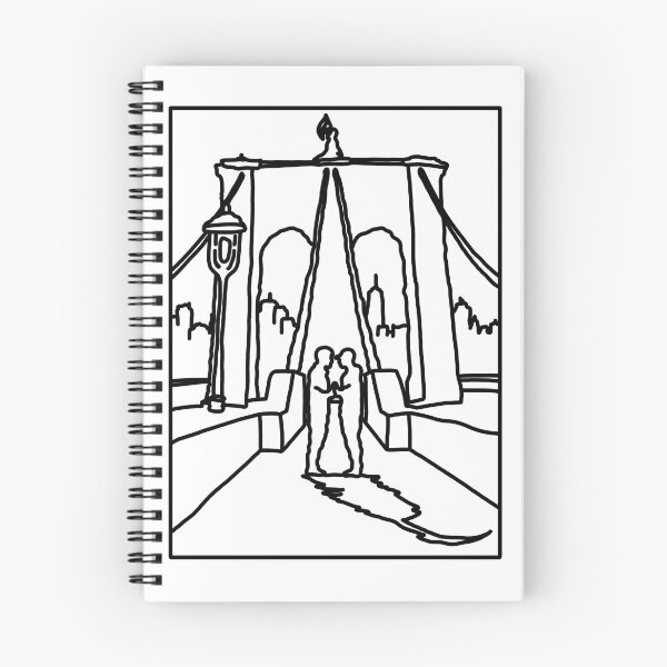 Item preview, book cover at the end die black and white drawing designed and sold by centlia.