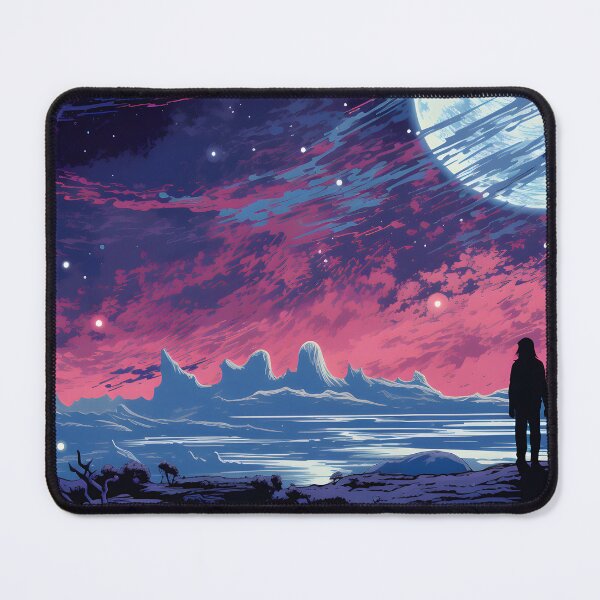 Item preview, Comic Planet Explorer: Cosmic Adventure Illustration designed and sold by Rivanes.