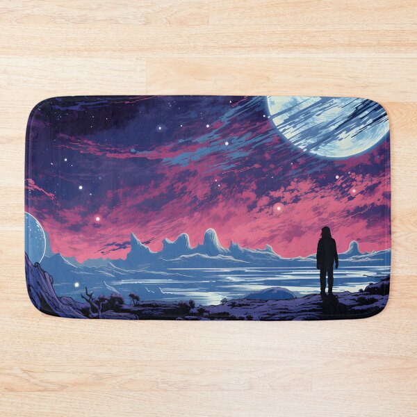 Item preview, Comic Planet Explorer: Cosmic Adventure Illustration designed and sold by Rivanes.