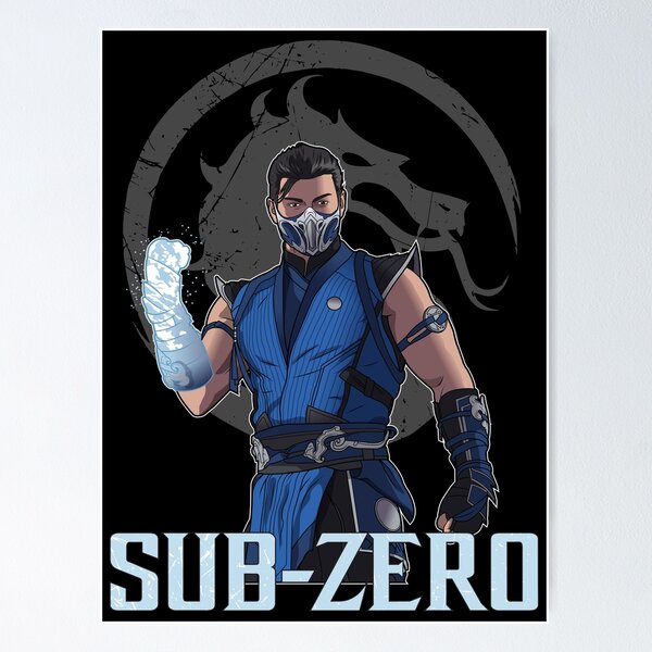 Poster Mortal Kombat - Sub Zero | Wall Art, Gifts & Merchandise 