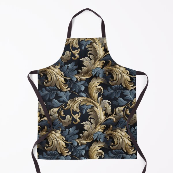 Aperçu de l'œuvre Décor baroque et damassé élégant : motifs ornés vintage créée et vendue par AlienSkinEyes.
