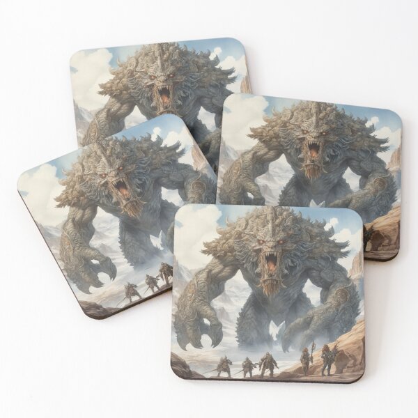 Item preview, Encounter with Nature's Monstrous Guardian designed and sold by ArtbyAdrian.
