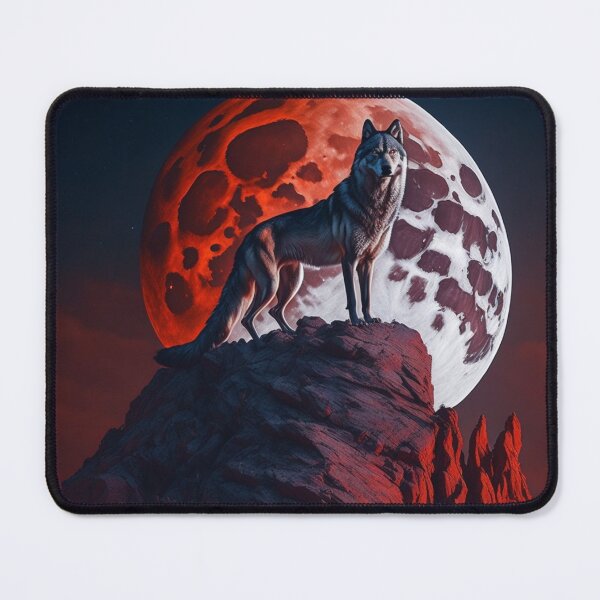 Item preview, A Wolf Perched A top A Grand | Animal - Teen Wolf designed and sold by Badowolf.