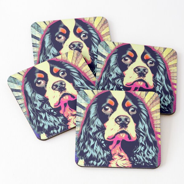 Item preview, Arte pop del perro de aguas designed and sold by FunnehGacha.