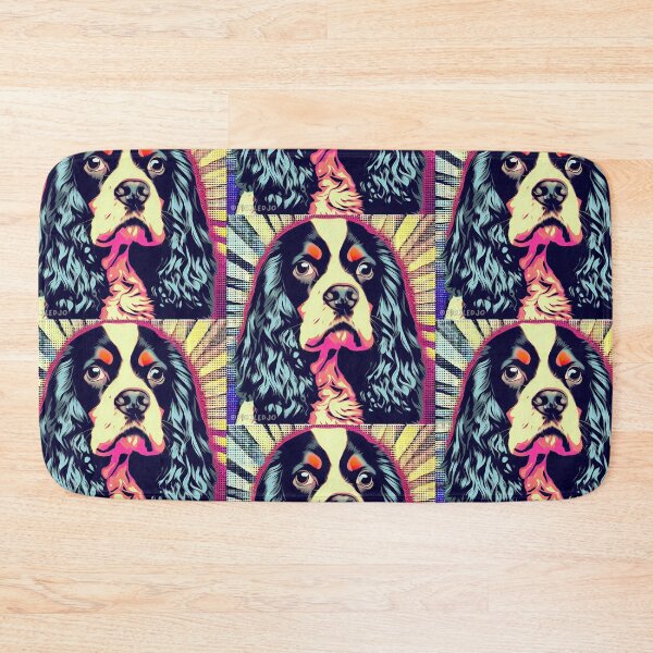 Item preview, Spaniel Pop Art designed and sold by FunnehGacha.