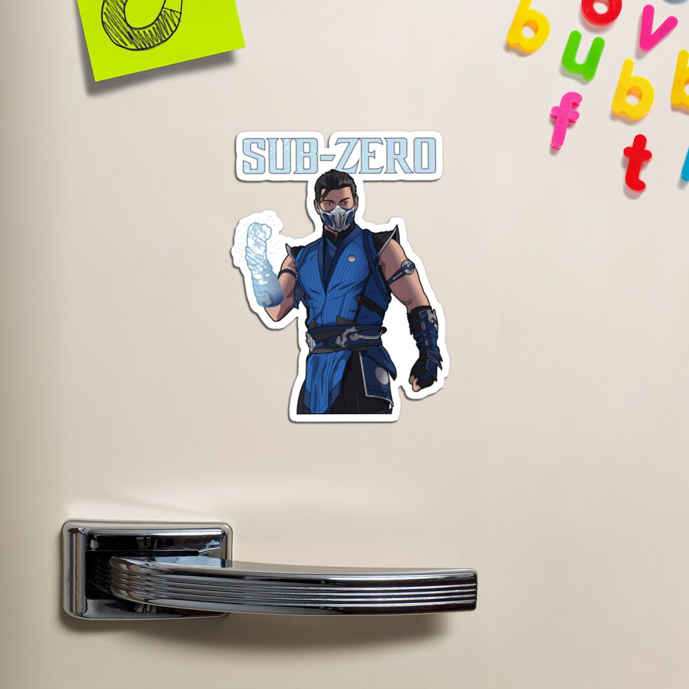  Ata-Boy Mortal Kombat Classic Magnet - Sub Zero and Scorpion  Fatality Officially Licensed 2.5 x 3.5 Magnet for Refrigerators,  Whiteboards & Locker Decorations… : Home & Kitchen