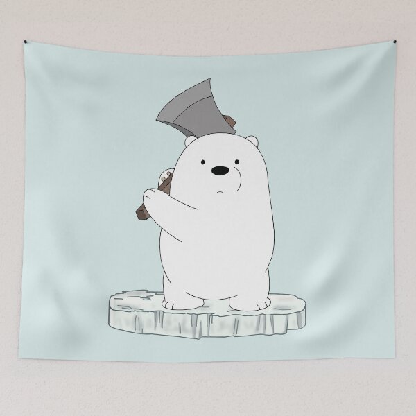 Item preview, We Bare Bears™ Ice Bear designed and sold by karamram.
