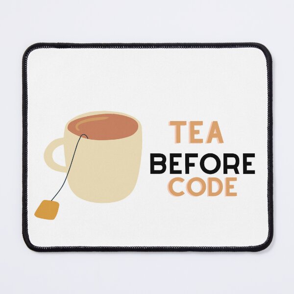 Item preview, tea lover data science  designed and sold by Nerdy Vogue.