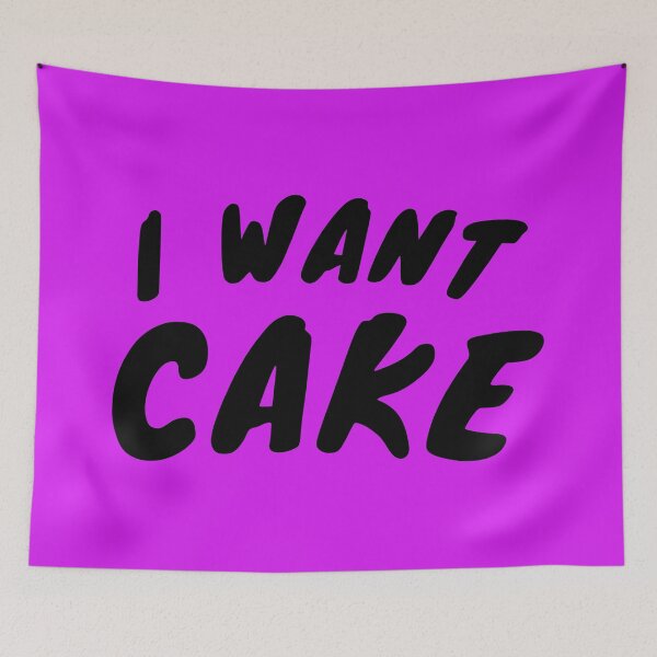 Item preview, I Want Cake designed and sold by glowdesigns.