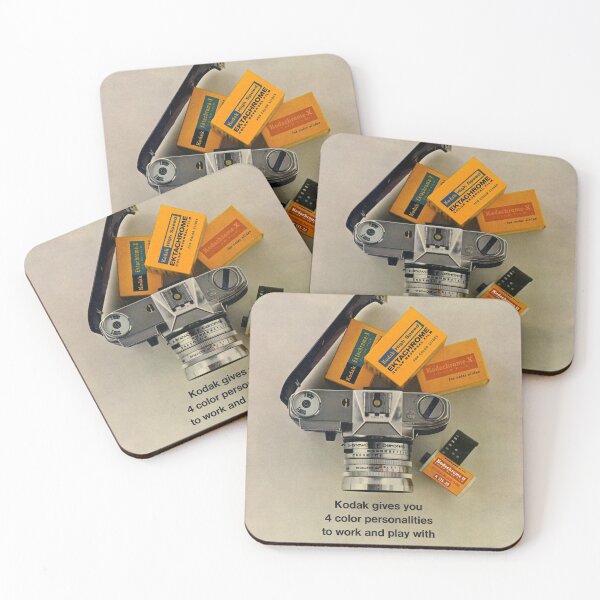 Item preview, 4 color personalities, vintage kodak ad designed and sold by ovrgrwnbckroads.