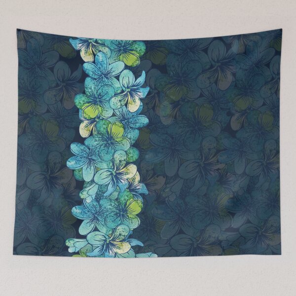 Item preview, Hawaiian Watercolor Plumeria Cluster designed and sold by J Marielle Designs.