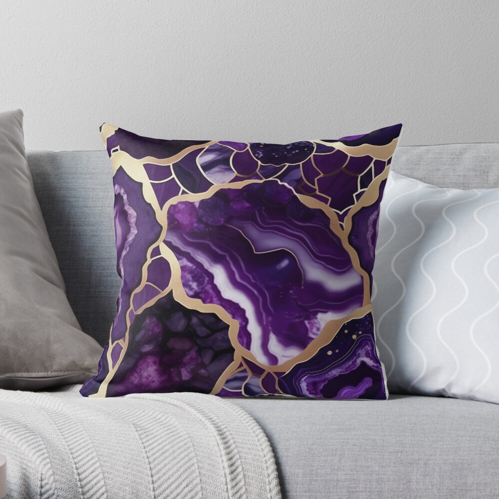 Marble best sale throw pillows