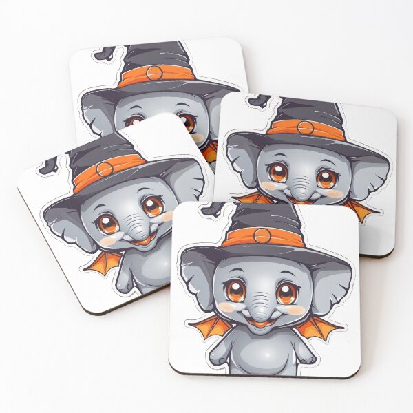 Item preview, Elephant Celebrating Halloween designed and sold by tankuss.