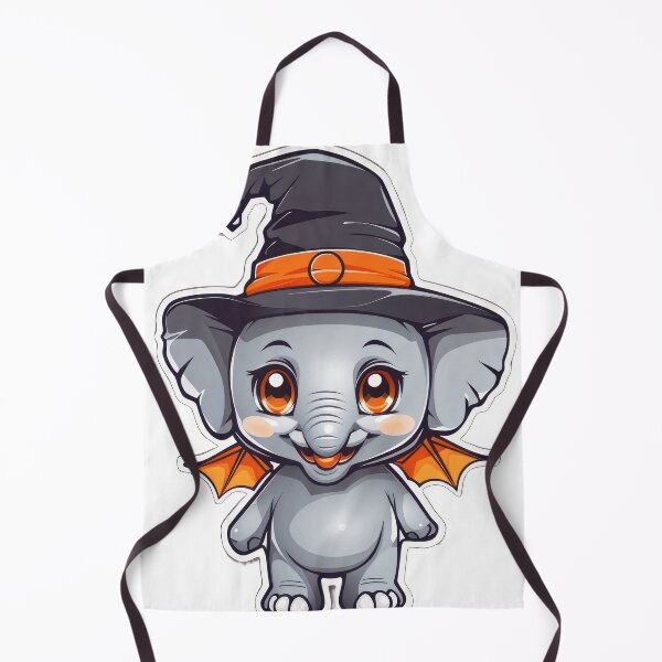 Item preview, Elephant Celebrating Halloween designed and sold by tankuss.