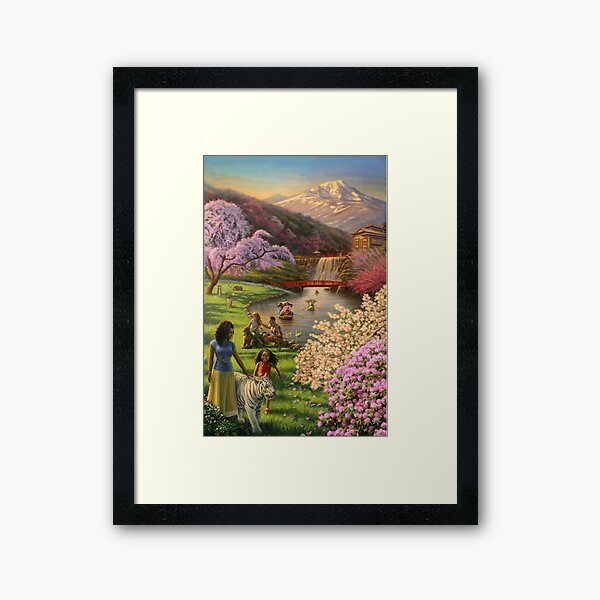 International Brotherhood in Paradise Framed Art Print