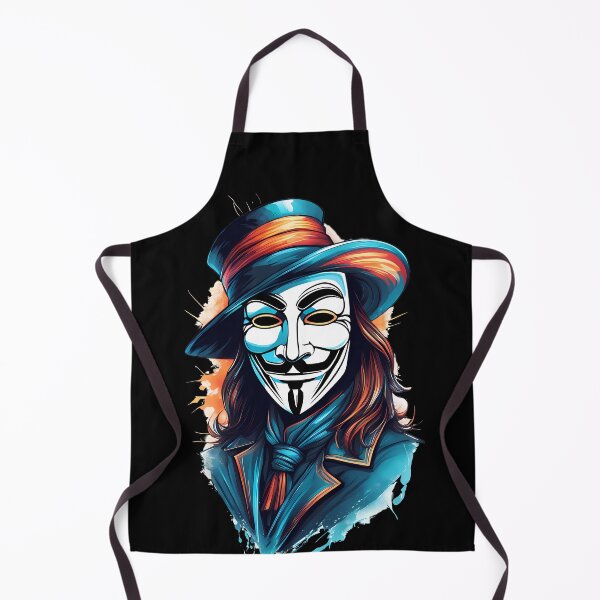 Item preview, Distinctive Guy Fawkes Image designed and sold by Mechanical-Artt.