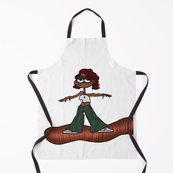 Item preview, Girl Surfs Large Worm  designed and sold by ellefgab.