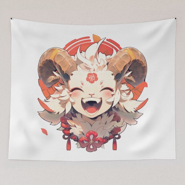 Item preview, Joyful Jumper: The Gleeful Goat designed and sold by KaleidoKiosk.