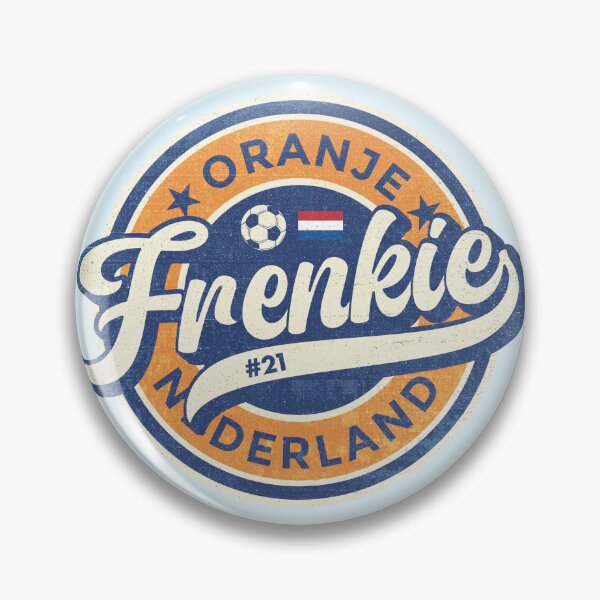 Item preview, Frenkie Holland Oranje Soccer Badge designed and sold by Numero14.