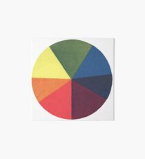 Vintage colour wheel Art Board
