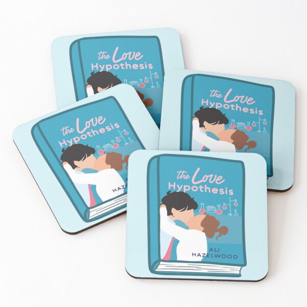 Item preview, Ali Hazelwood Love Hypothesis Book Illustration designed and sold by TheEclecticKat.