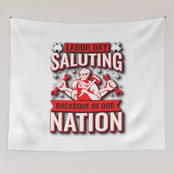 Item preview, Labor Day: Saluting The Backbone Of Our Nation designed and sold by MysticOzzy.