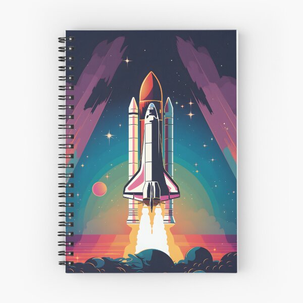 Item preview, Lanzamiento del transbordador espacial en la noche estrellada designed and sold by Je-we.