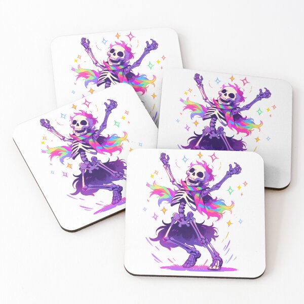 Item preview, Boney Boogie: Skeleton's Spectrum Shimmy designed and sold by KaleidoKiosk.
