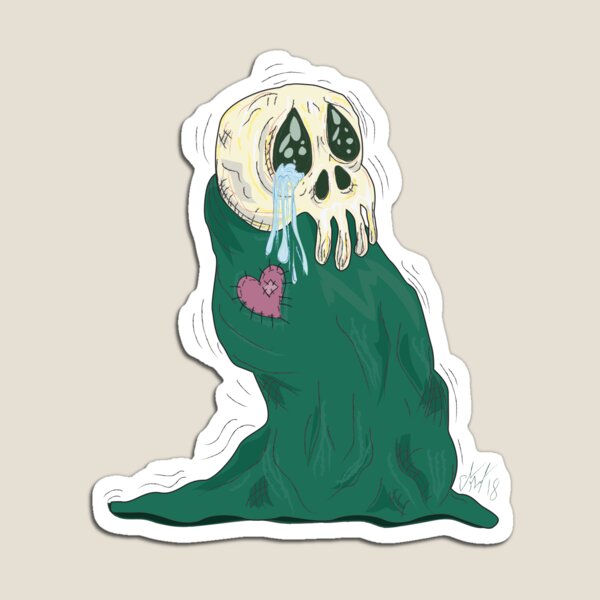 Endearing Skull Monster Magnet