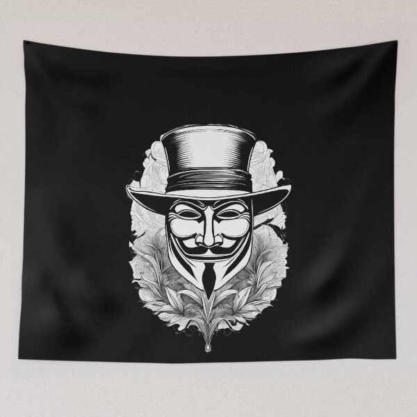 Item preview, Impactful Guy Fawkes Symbol designed and sold by Mechanical-Artt.