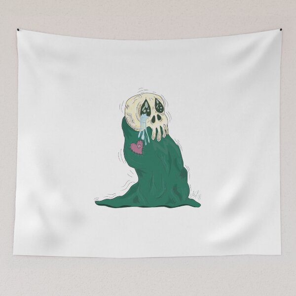 Item preview, Endearing Skull Monster designed and sold by GroglioArt.