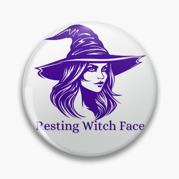 Item preview, Resting Witch Face designed and sold by ThatWickedWitch.