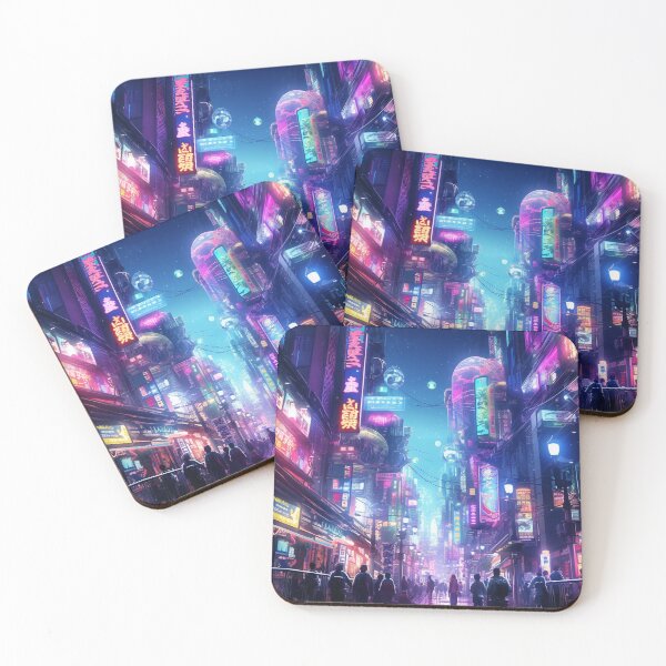 Item preview, Cyberpunk Tokyo Dreamscape designed and sold by OdysseyArtworks.
