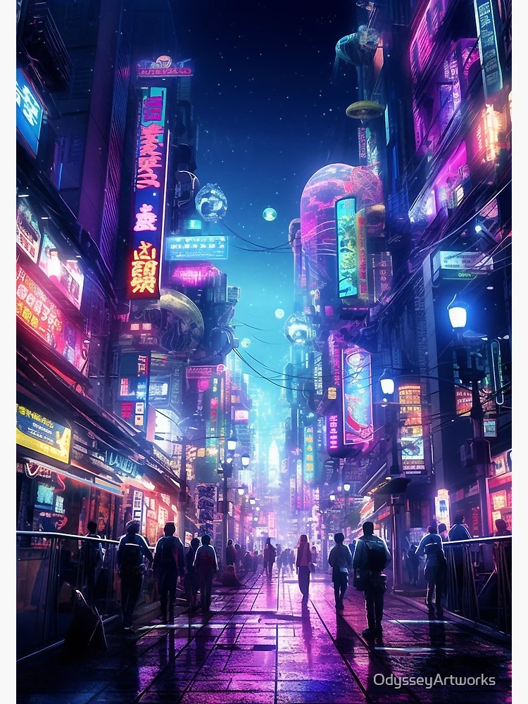 Cyberpunk Tokyo Dreamscape