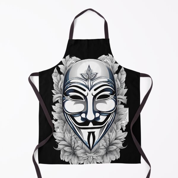 Artikelvorschau, Minimalistisches Guy-Fawkes-Porträt entworfen und verkauft von Mechanical-Artt.