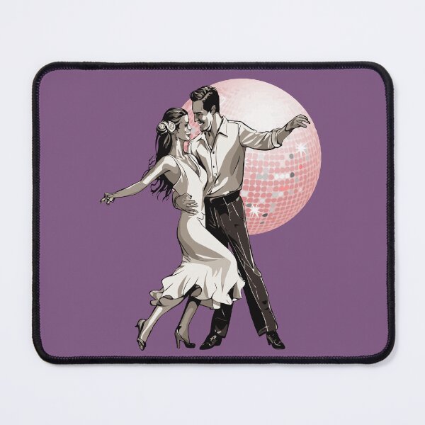 Item preview, Salsa Couple Dancing With Ballroom Mirrorball designed and sold by taiche.