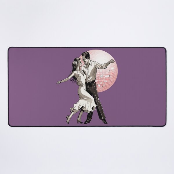 Item preview, Salsa Couple Dancing With Ballroom Mirrorball designed and sold by taiche.
