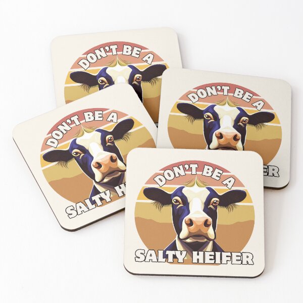 Item preview, Vintage Rust Dont Be A Salty Heifer designed and sold by ViewerEqualsPhoton.