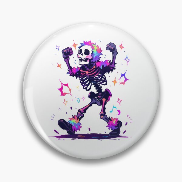 Item preview, Boney Boogie: Skeleton's Spectrum Shimmy designed and sold by KaleidoKiosk.