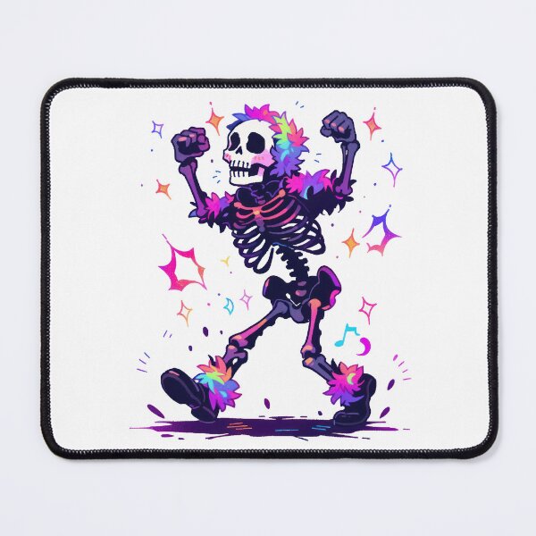 Item preview, Boney Boogie: Skeleton's Spectrum Shimmy designed and sold by KaleidoKiosk.