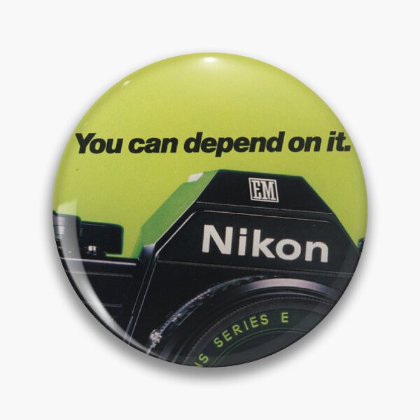 Item preview, vintage nikon em ad designed and sold by ovrgrwnbckroads.