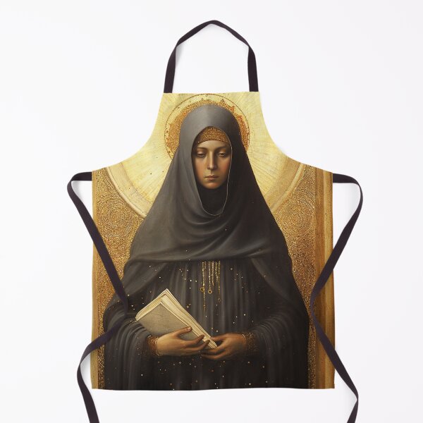 Item preview, Saint Monica of Hippo designed and sold by SanctifiedSouls.