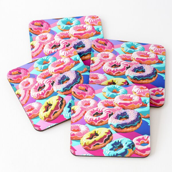 Item preview, Fashionable doughnut pattern designed and sold by MoonsideGallery.