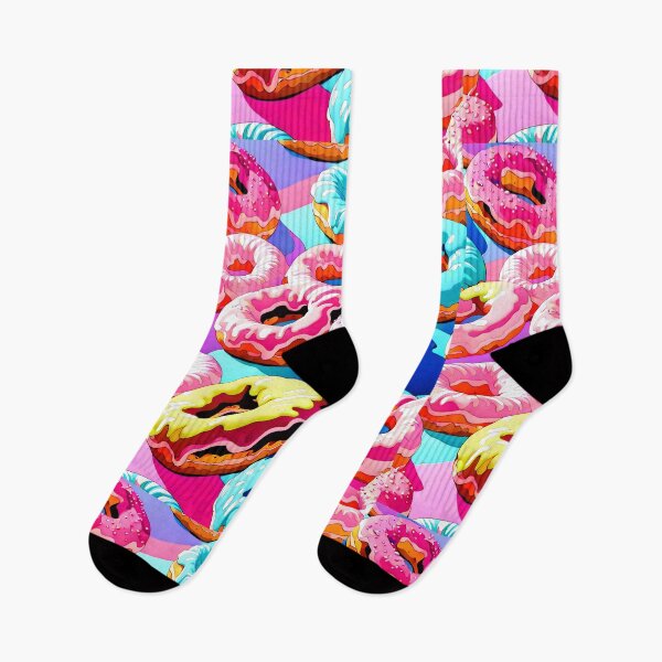 Item preview, Fashionable doughnut pattern designed and sold by MoonsideGallery.