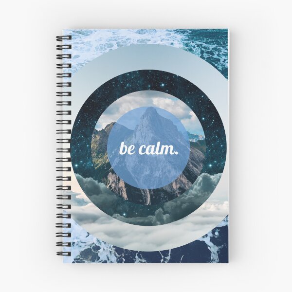 Item preview, be calm meditation poster designed and sold by artistiiq.
