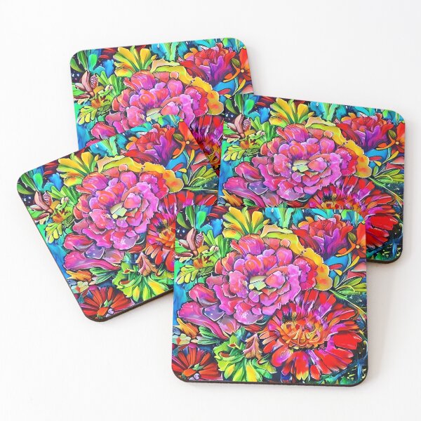 Item preview, flowers with bright colors designed and sold by DRAGONFIASCO.