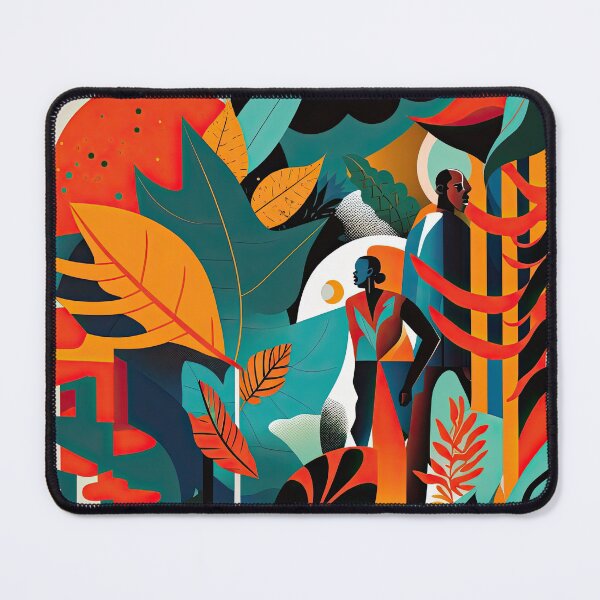 Item preview, African Jungle Bauhaus Design designed and sold by ArtificialGenes.